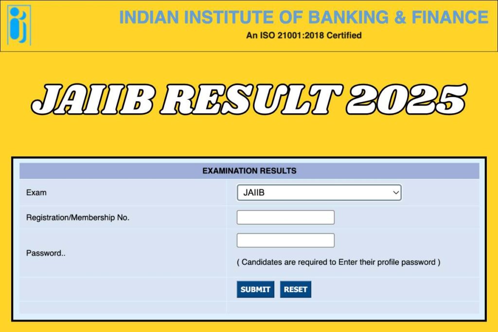 JAIIB Result 2025