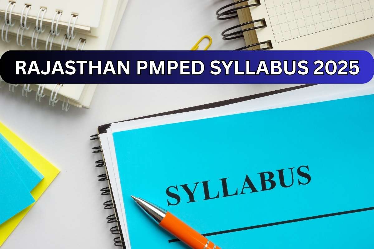 Rajasthan PMPED Syllabus 2025