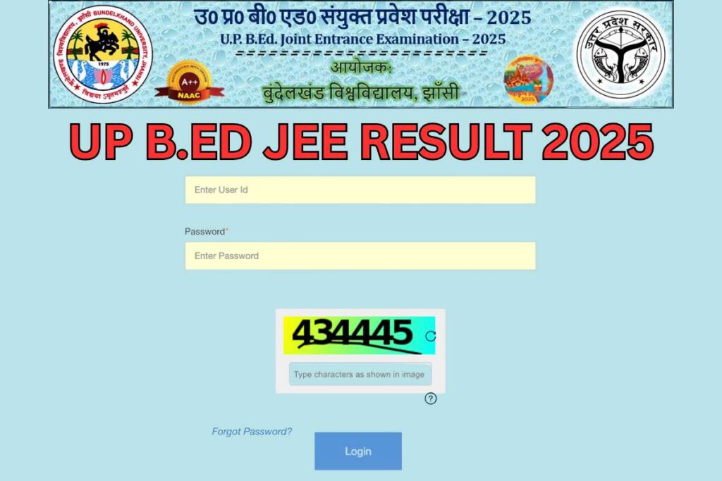 UP B.Ed JEE Result 2025